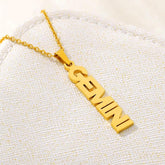 gemini aries sagittarius leo necklace 12 horoscope necklace For women astrology necklace stainless steel chain birthday - My dear oraculo store